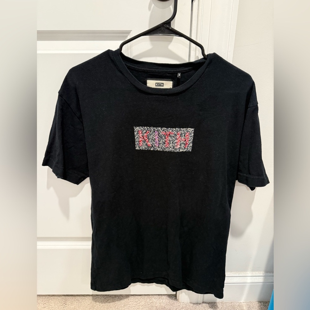 Kith X Ishiahara Box Logo Tee S Black